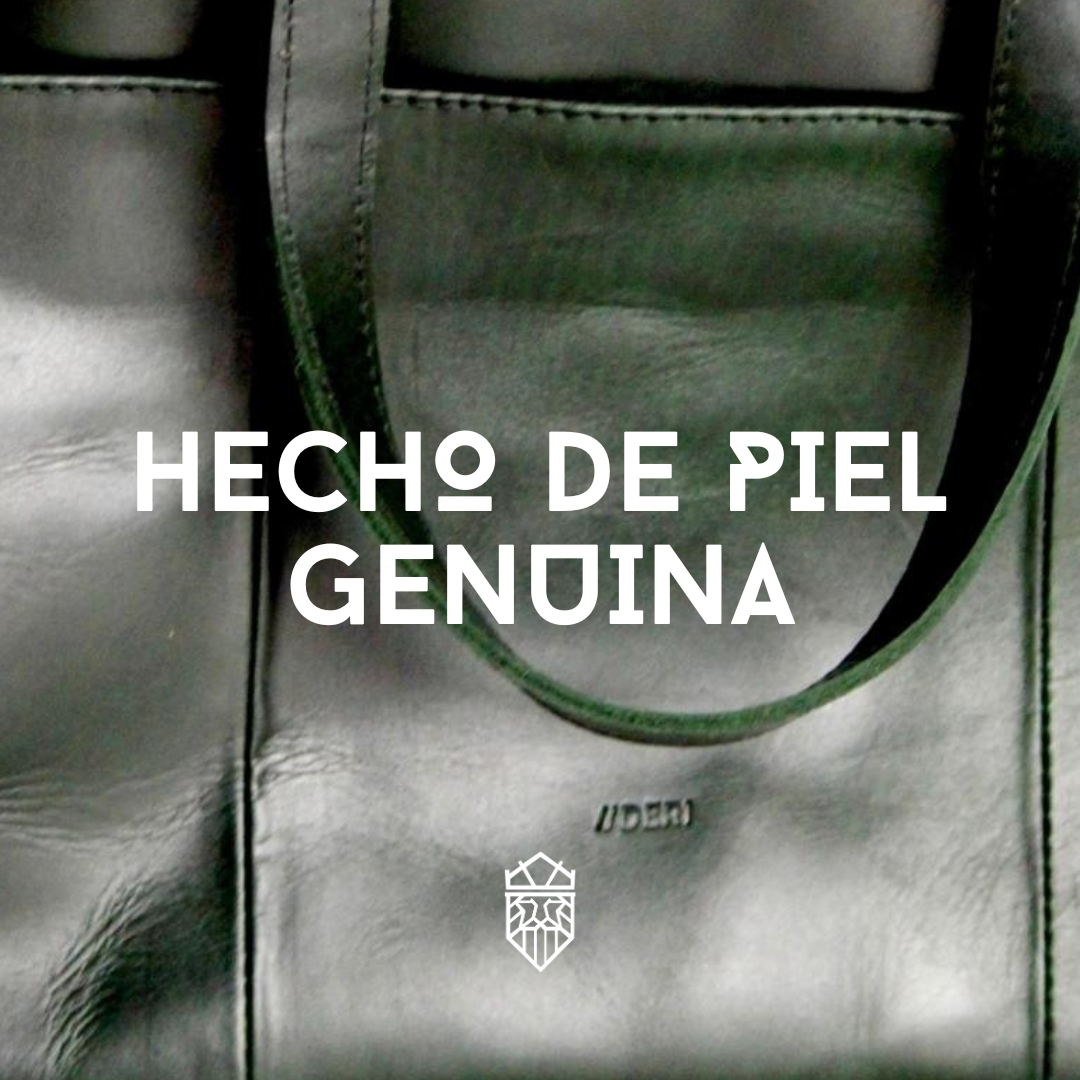 Maletín De Piel Para Hombre Color Verde